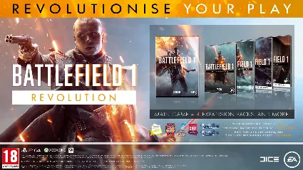 ⭐ ️ BATTLEFIELD 1 Revolution Edition [Steam/Global]