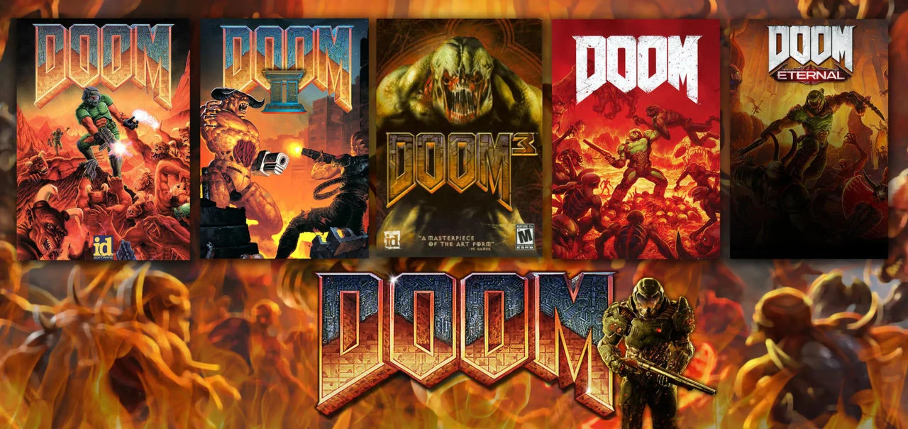 ⭐️ DOOM + DOOM 3 + DOOM 64 + DOOM (1993) + DOOM II