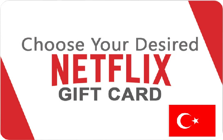 ⭐️ ALL GIFT CARD⭐ 🇹🇷 Netflix 100 - 1000 TL (Turkey)🔑