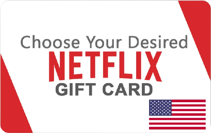 ⭐️ ALL GIFT CARD⭐🇺🇸  Netflix 30-120 USD - (USA) 🔑