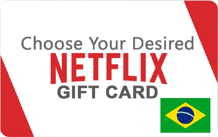 ⭐️ ALL GIFT CARD⭐ 🇧🇷 Netflix 50-450 BRL - (Brazil) 🔑