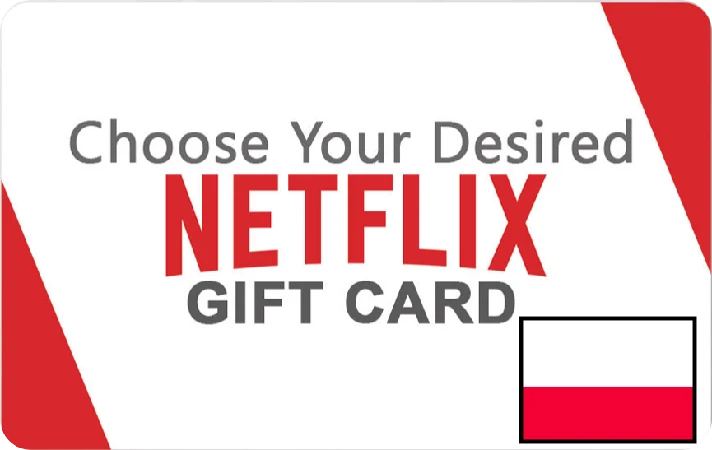 ⭐️ ALL GIFT CARD⭐ 🇵🇱 Netflix 60- 480 PL - (Poland) 🔑