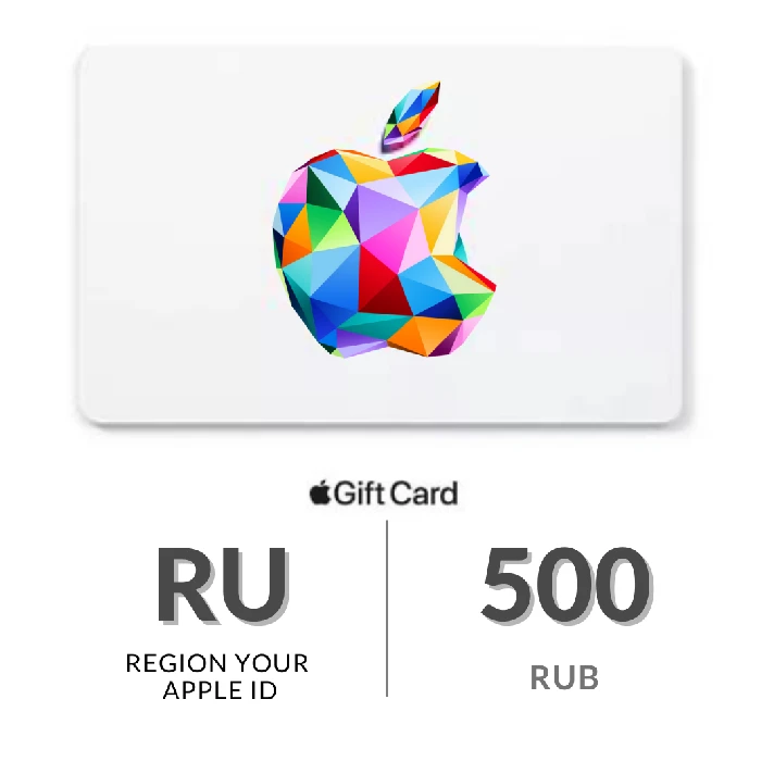 500₽- Apple Gift Card 🇷🇺 Russia