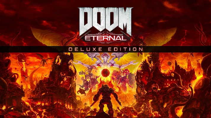 ⭐️ All REGIONS⭐️ DOOM Eternal Deluxe Edition STEAM GIFT