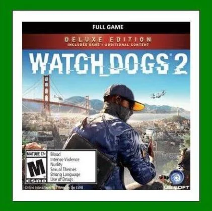 Watch Dogs 2 Deluxe Edition️Ubisoft⭐Region Free