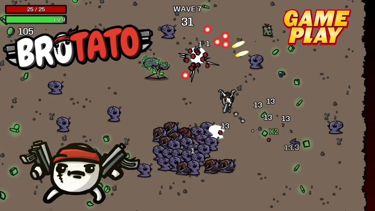 ⭐️ Brotato +14 Games [Steam/Global] [Cashback]