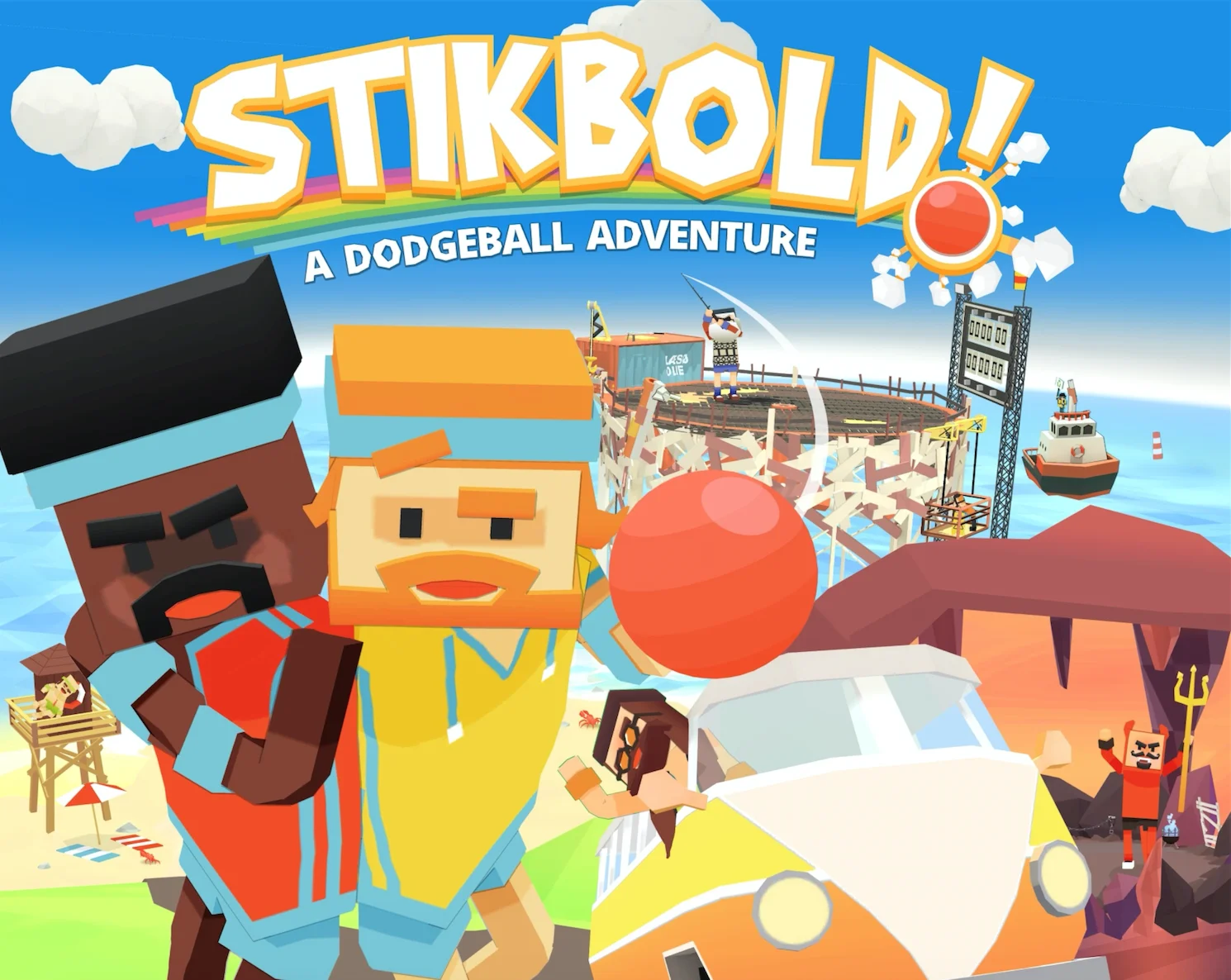 ⭐️ Stikbold! +15 Games [Steam/Global] [Cashback]