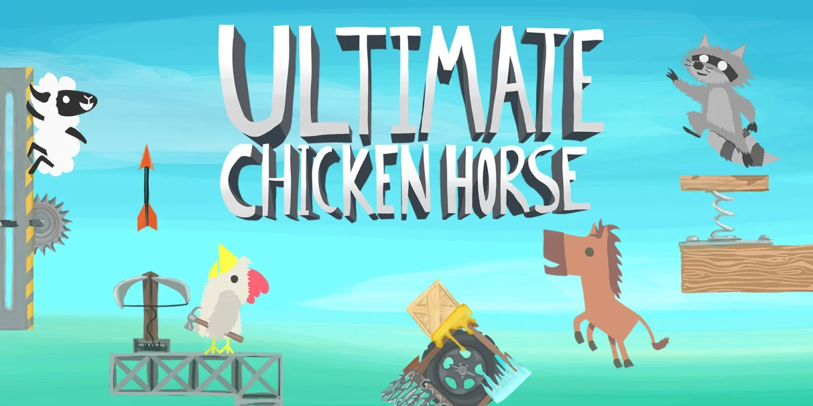 ⭐️ Ultimate Chicken Horse +12 Games [Steam/Global]