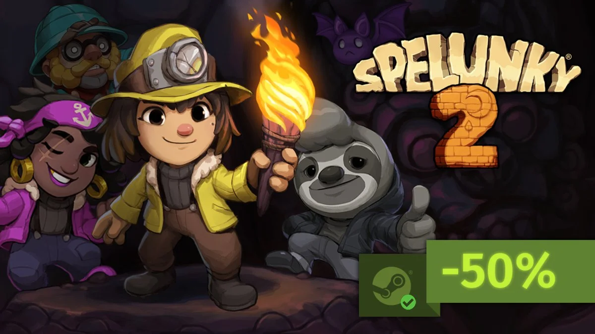 ⭐️ Spelunky 2 +55 Games [Steam/Global] [Cashback]