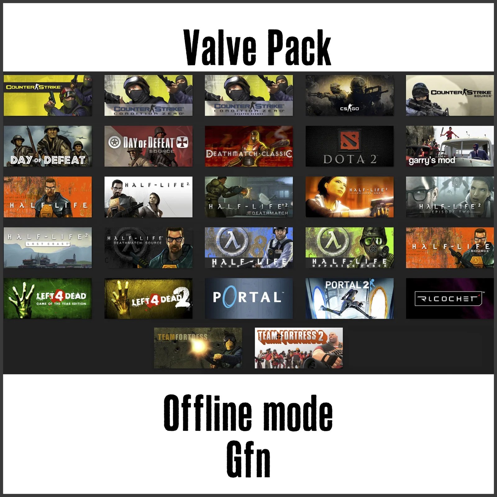 Valve Complete Pack ️Сборник 42 игрGlobal