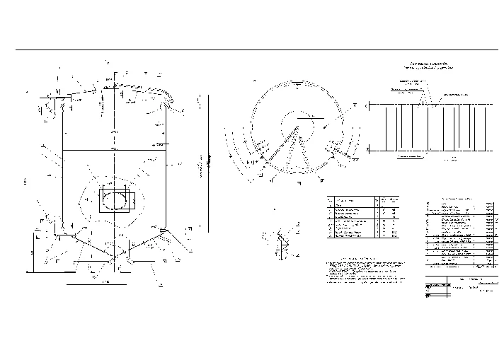 Drawings tank for beer (beer fermentation vat) 6 m3