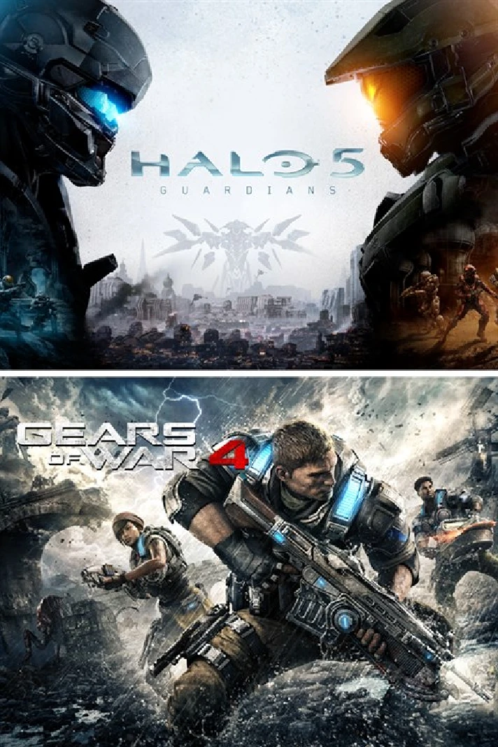 ✅ «Gears of War 4 + Halo 5: Guardians» Xbox activation