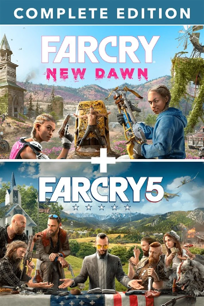 ✅ Far Cry 5 + Far Cry New Dawn Deluxe Xbox activation