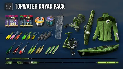 Fishing Planet: Topwater Kayak Pack DLC STEAM РОССИЯ
