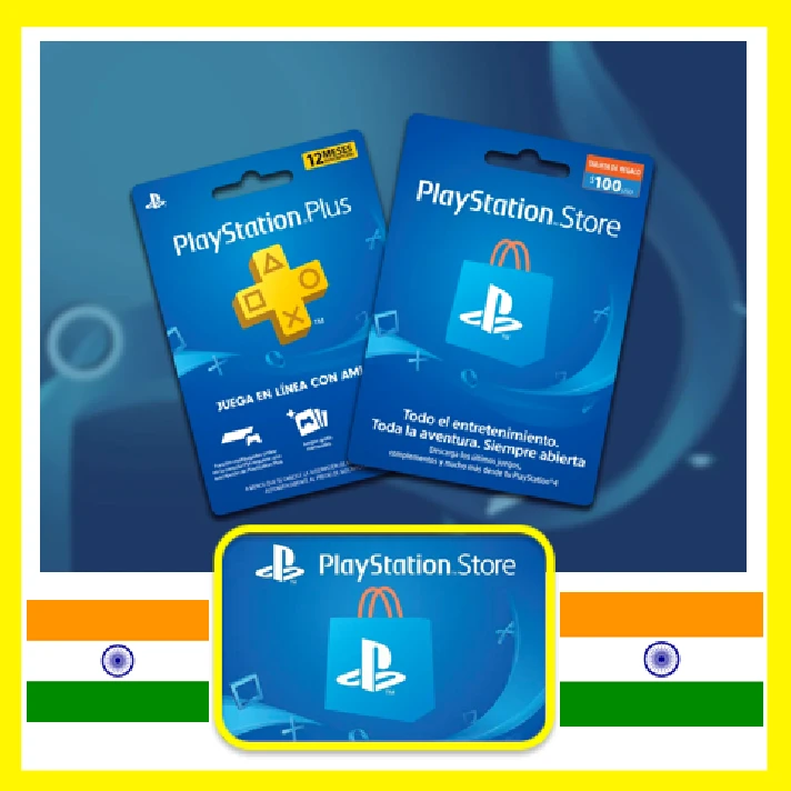 ⭐️Gift CARDS⭐🇮🇳 PSN 1000-2000-3000-4000-5000 INR