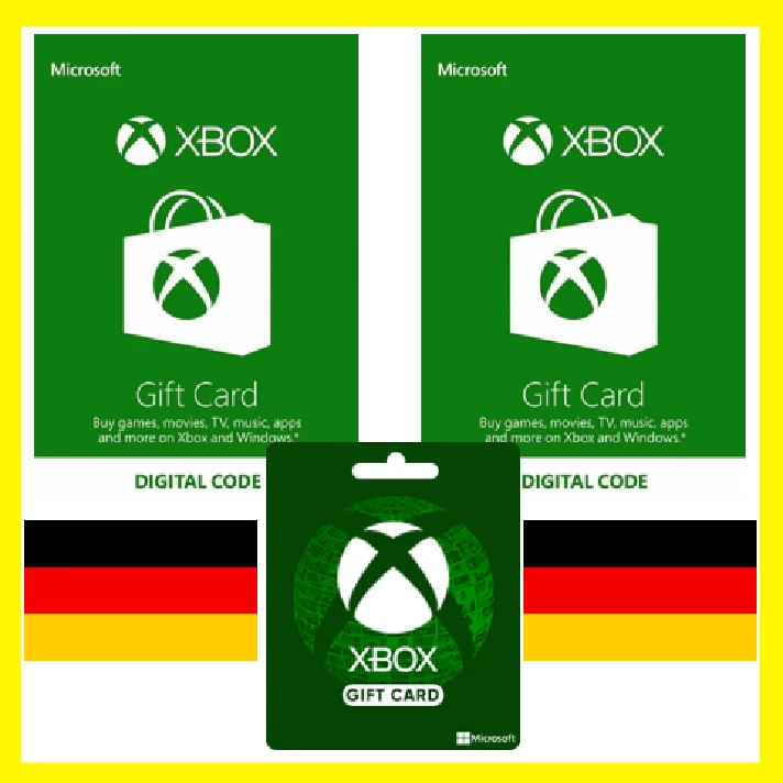 ⭐️GIFT CARD⭐🇩🇪Xbox Live Gift Card 5-200 EUR (Germany)