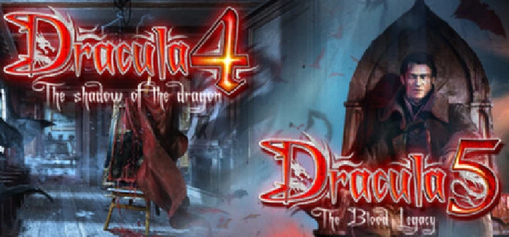 Dracula 4 and 5 Special Steam Edition STEAM KEY ROW +🎁