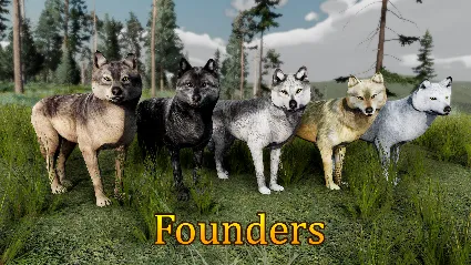 WolfQuest: Anniversary - Yellowstone Wolf Coat Pack 💎