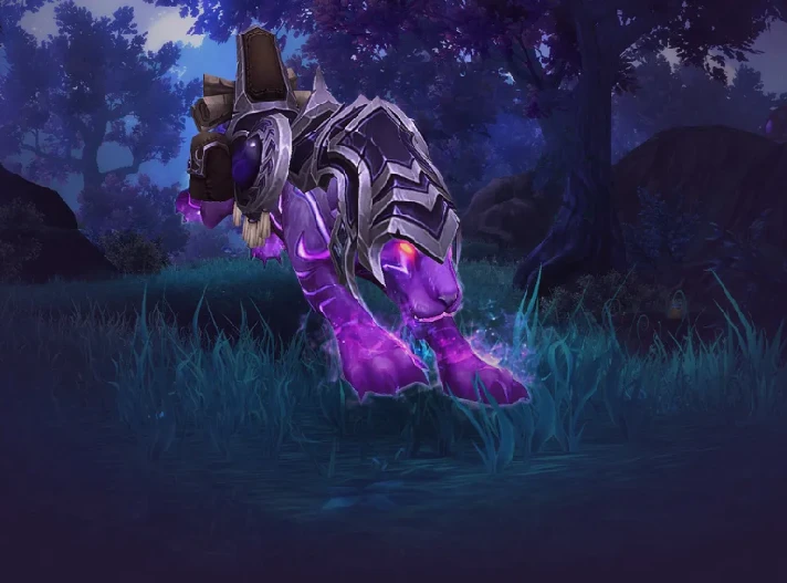 WoW In-game Mount: Mystic Runesaber [US]