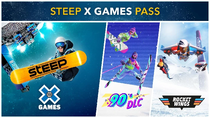 Steep - X Games Pass (DLC) UBI KEY REGION EU