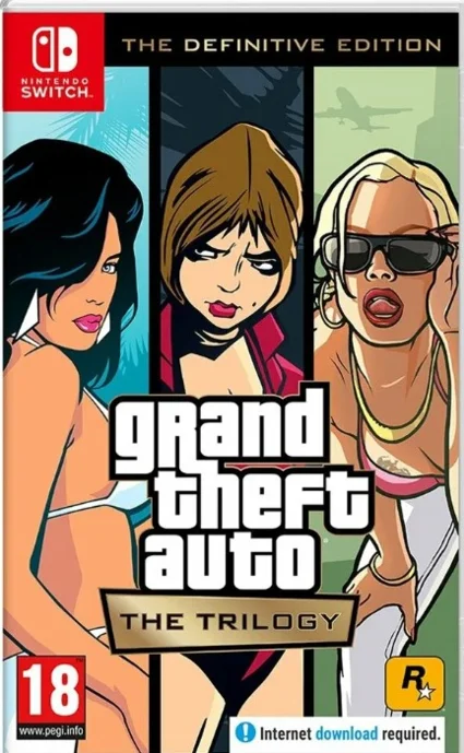 GTA THE TRILOGY THE DEFINITIVE EDITION 🎮 Switch