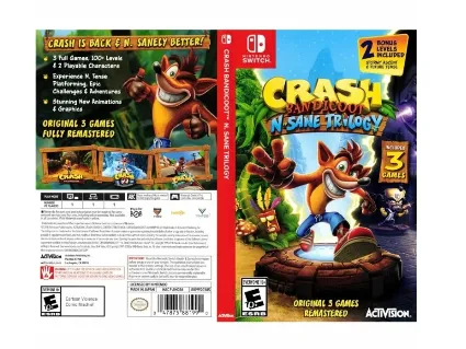Crash Bandicoot N. Sane Trilogy 🎮 Nintendo Switch