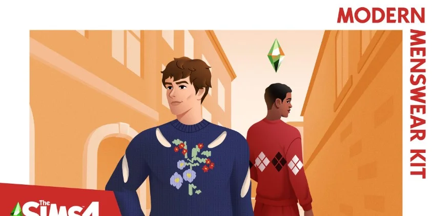 The Sims 4 Мужская мода - комплект/EA/ORIGIN🐭