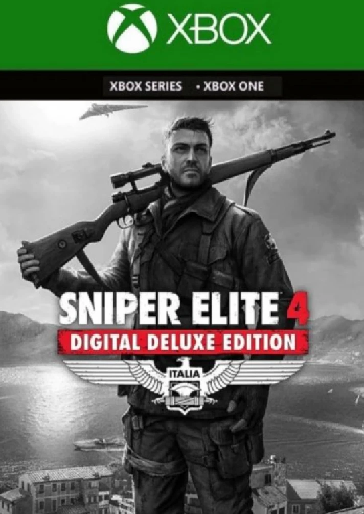 SNIPER ELITE 4 DELUXE EDITION ✅(XBOX ONE, X|S) KEY 🔑