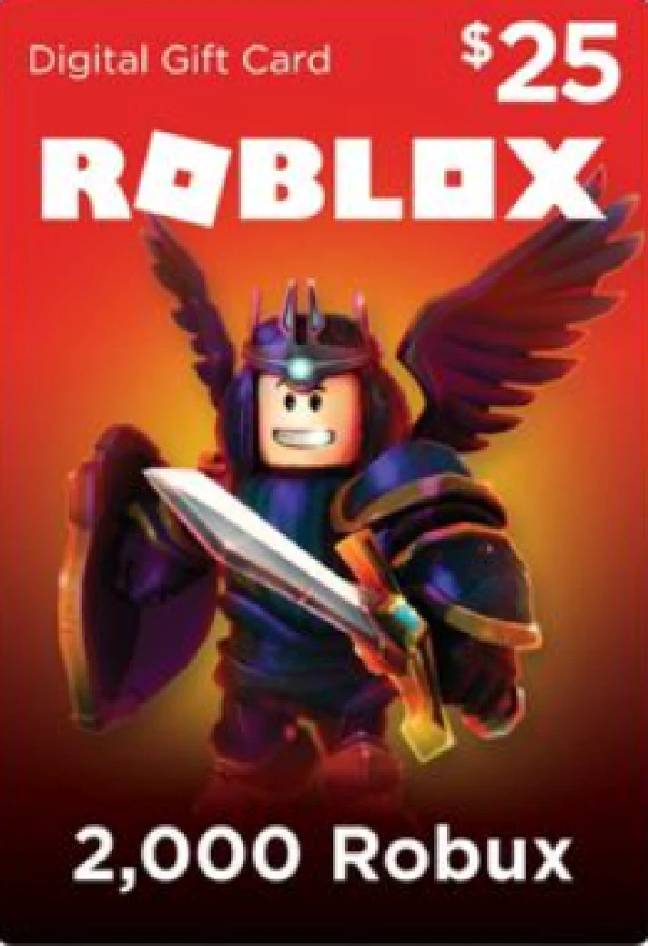 ROBLOX GIFT CARD 2200 ROBUX ✅CODE FOR ALL REGIONS🔑