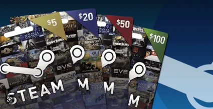 🔥 STEAM WALLET 5-100 USD