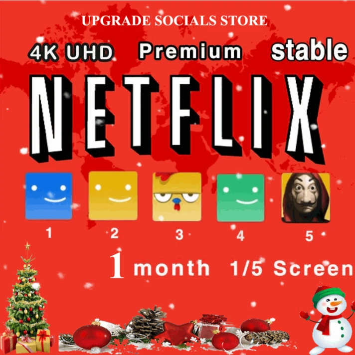 NETFLIX PREMIUM 4K WITH WARRANTY 🔥 1 MONTH