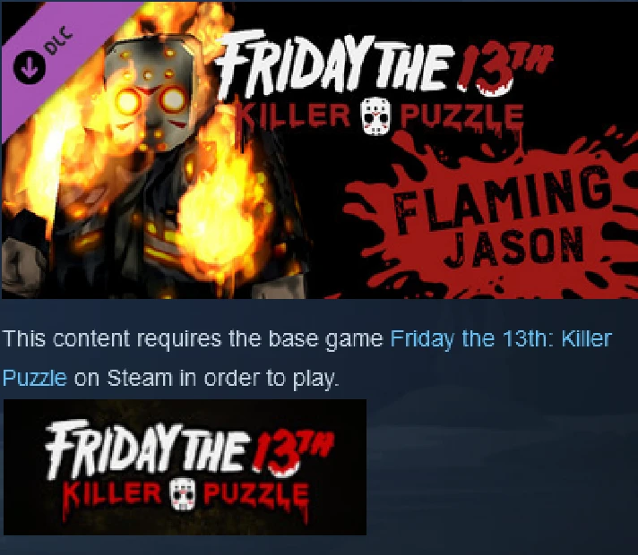 Friday the 13th: Killer Puzzle Skin Pack DLC ✅Steam Key