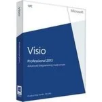 Ключ активации Microsoft Visio Pro 2013 1ПК
