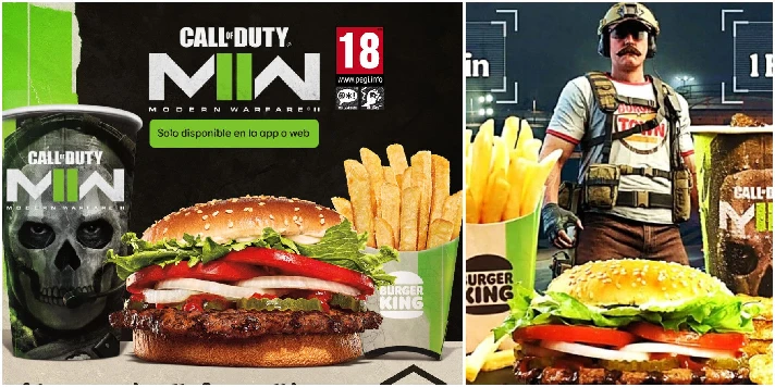 🍔 COD Modern Warfare 2 - Burger Town Operator Skin 🍔