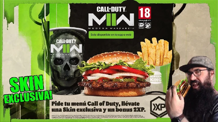 🍔 COD Modern Warfare 2 - Burger Town Operator Skin 🍔