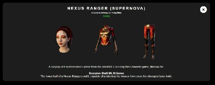 DBD: Nexus Ranger (Supernova) for Feng Min + 🎁 2 Code