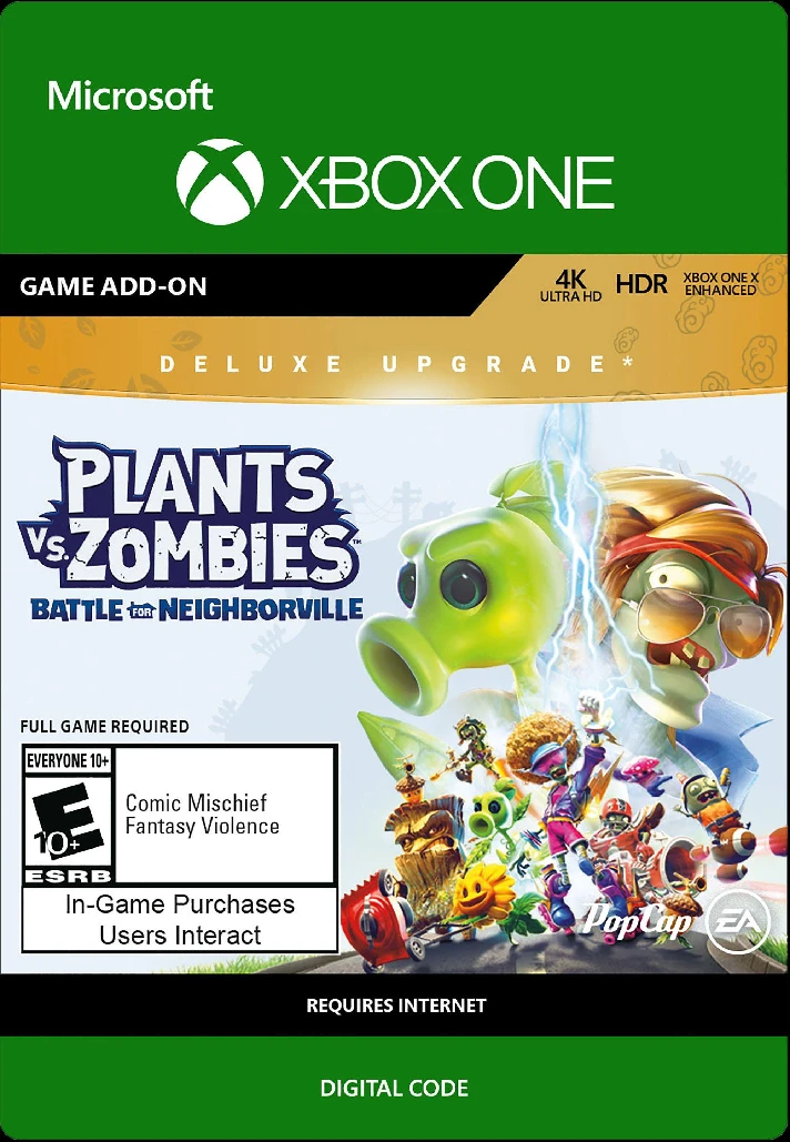 PLANTS VS ZOMBIES BATTLE FOR NEIGHBORVILLE✅DELUXE🔑XBOX