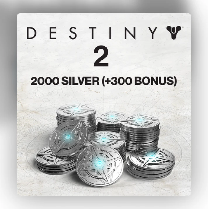 ⭐Destiny 2 Steam▶️💎500, 1100,2300,3500,6000 Silver