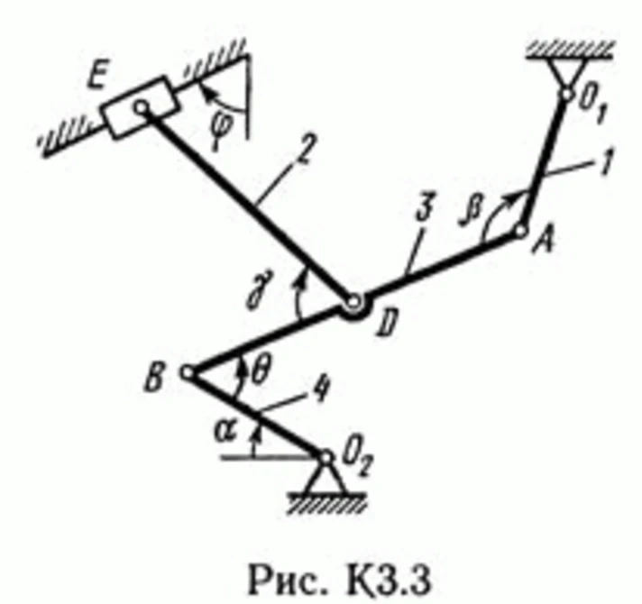 Решение контрольной К3 рис 3 усл 1 (вариант 31) Тарг 89