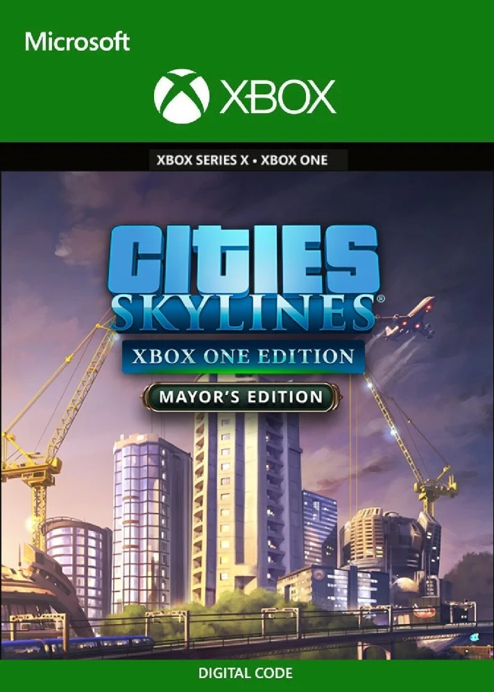 ✅❤️CITIES: SKYLINES - MAYOR´S EDITION✅XBOX ONE|XS🔑 KEY