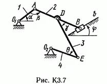 Решение контрольной К3 рис 7 усл 3 (вариант 73) Тарг 89