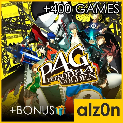 ・Persona 4 Golden + 450 игр + ПОДАРОК・ПК・GAME PASS