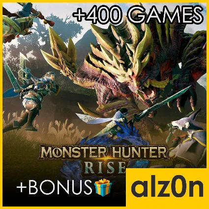 ・Monster Hunter Rise + 450 игр + ПОДАРОК・ПК・GAME PASS