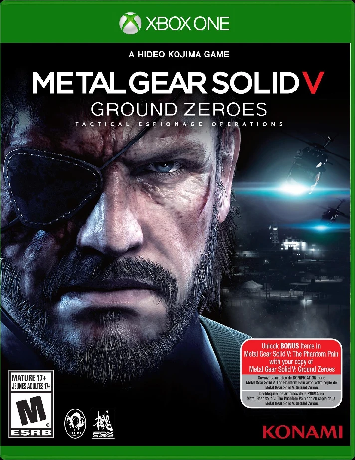 🎮🔥Metal Gear Solid V: Ground Zeroes XBOX ONE/X|S🔑KEY