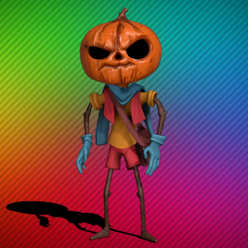 Тыквенный Маг - видео на прозрачном фоне