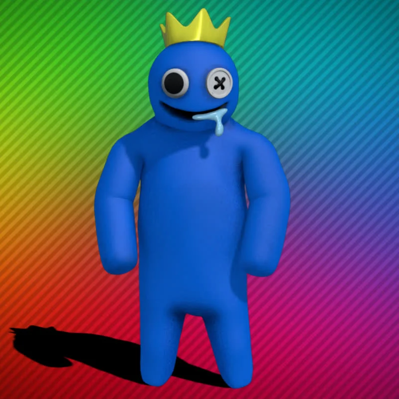 Синий от друзей радуги - видео на прозрачном фоне