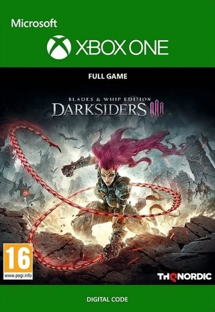 🌍 Darksiders III - Blades & Whip Edition XBOX KEY 🔑