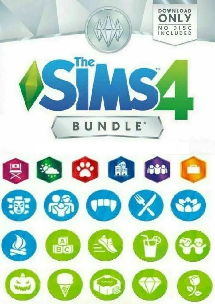 The Sims 4 + 15 дополнений | EA app | ПК | Мак | Полный доступ