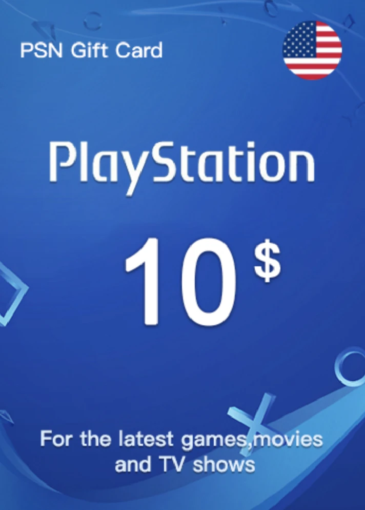 🔥Playstation Network PSN🔥 Gift Card 10$ - USA Fast