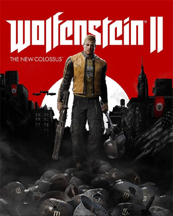 🔥Wolfenstein 2 The New Colossus / DELUXE STEAM KEY🔑